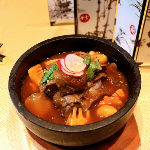 Traditional Braised Lamb With Mushroom and Bamboo Shoot