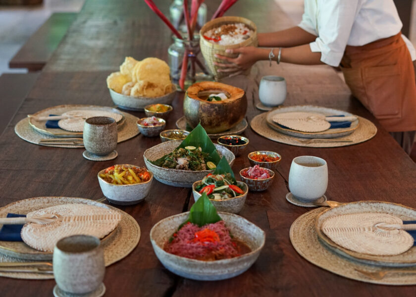 Book The Long Table at John Hardy Boutique & Gallery at Seminyak for a modern Indonesian dining experience.