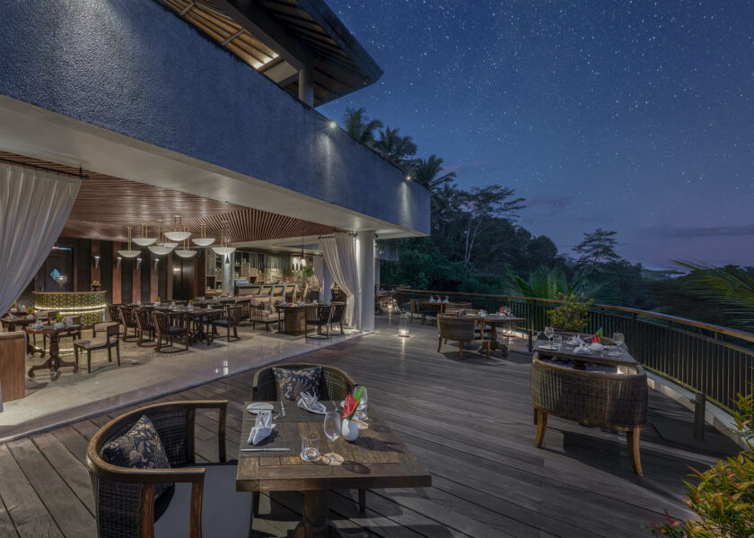 Dine under the stars at The Kelusa, Samsara Ubud