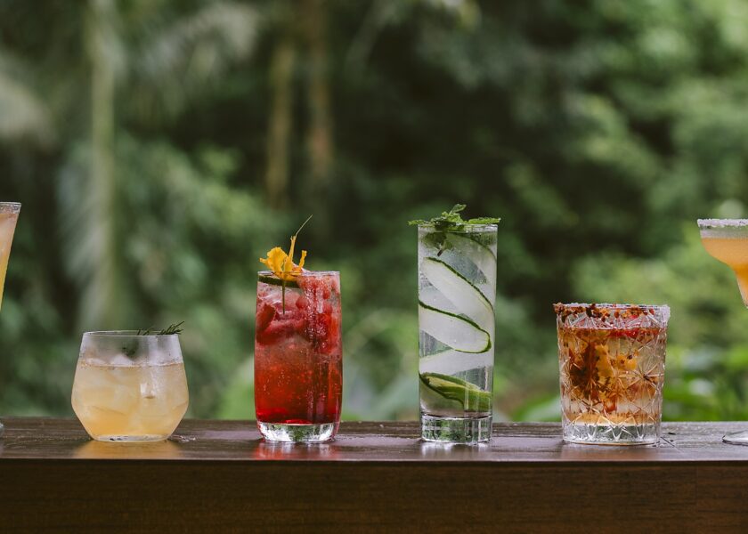 Alila Ubud Cabana Lounge Signature Cocktails