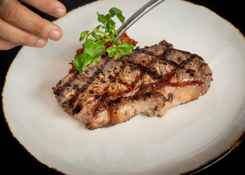 The Stones Hotel - Legian Bali offers a Striploin steak menu