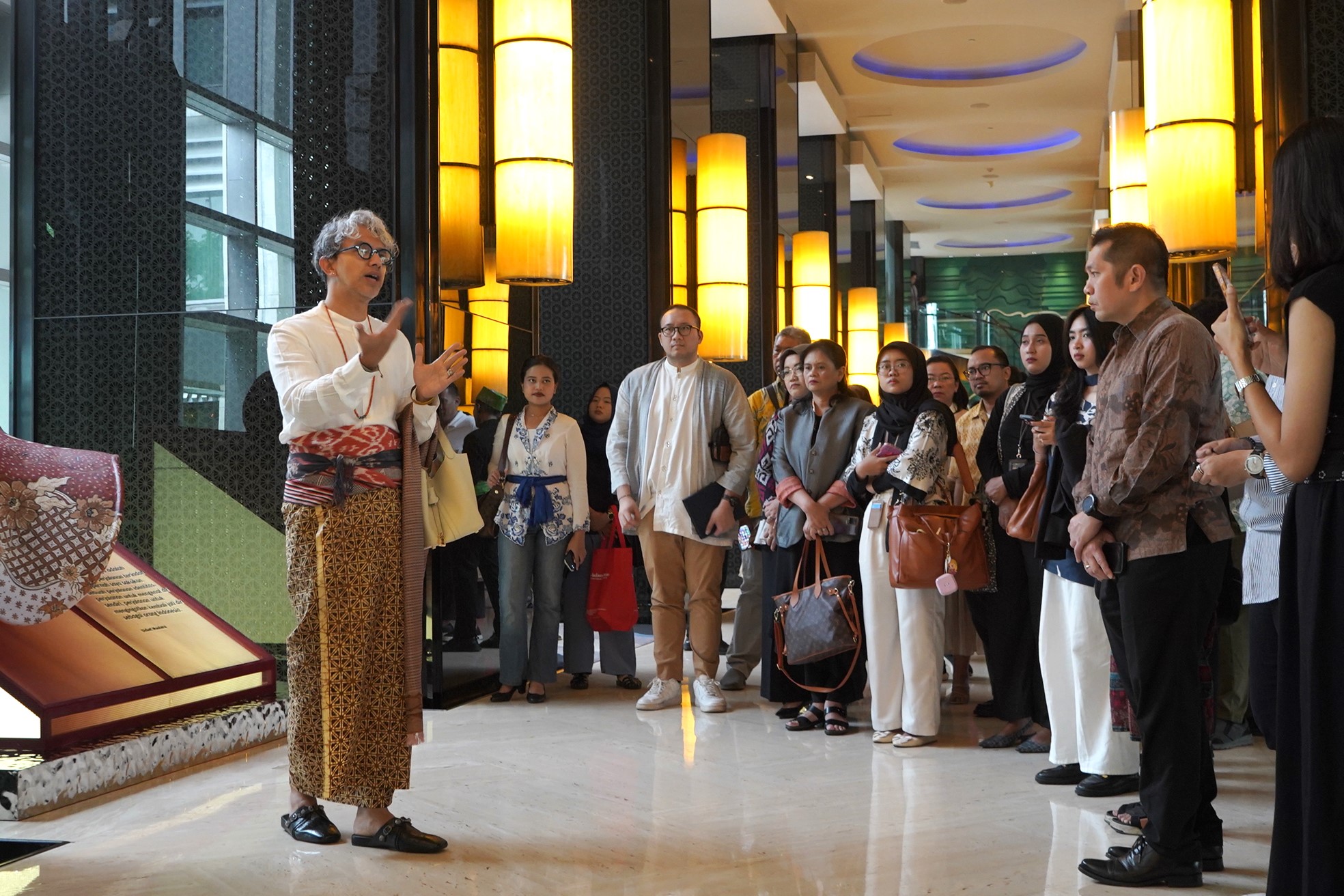 Kebaya showcase at Hotel Indonesia Kempinski Jakarta.