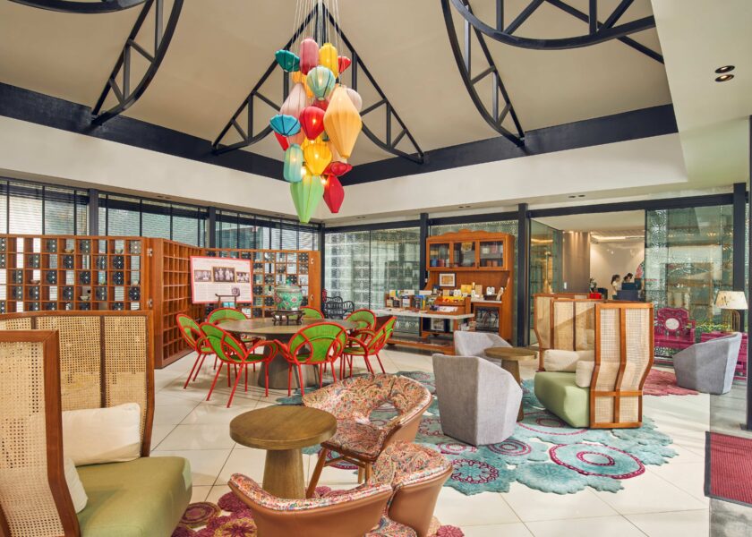 Hotel Indigo Singapore Katong allows guests to immerse themselves in Singapore's rich peranakan (Chinese-Malay) culture.