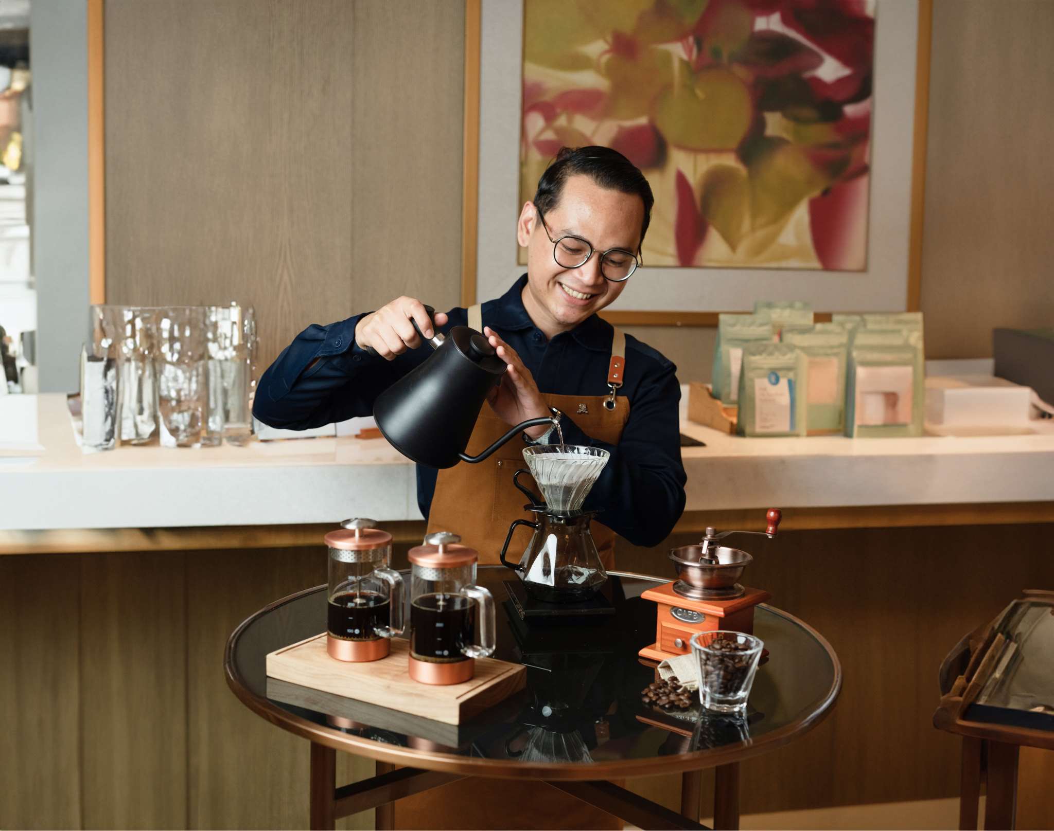 The St. Regis Jakarta's October coffee program.