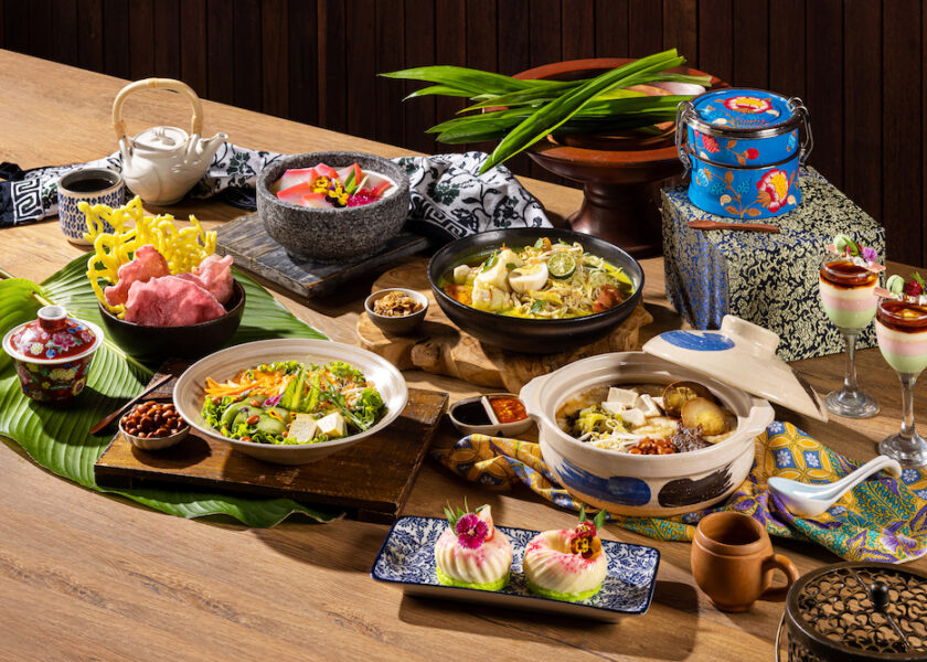 Mustikarasa-inspired dishes at Hotel Indonesia Kempinski Jakarta