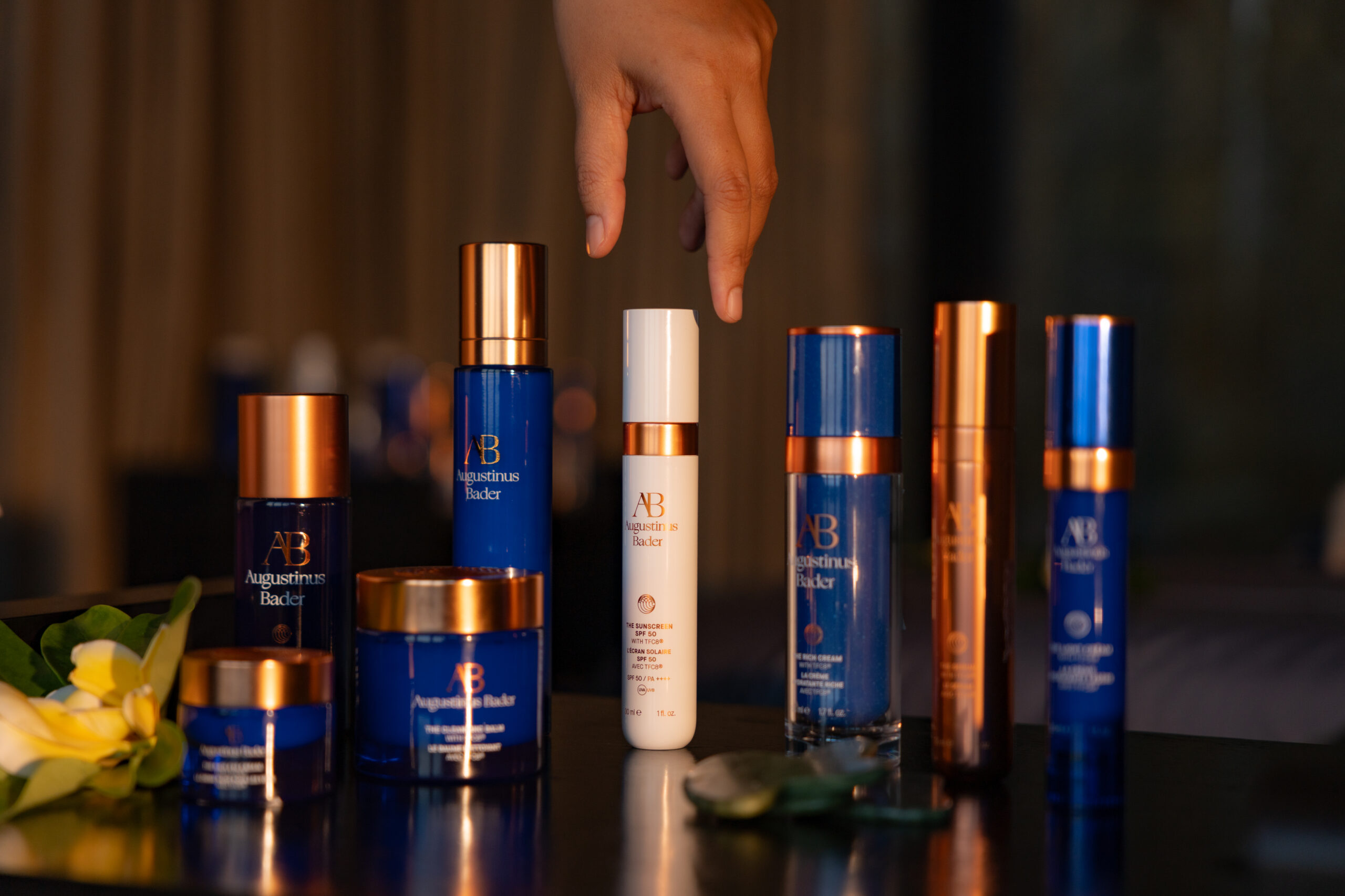 Augustinus Bader products and treatments at The Bvlgari Spa Bali