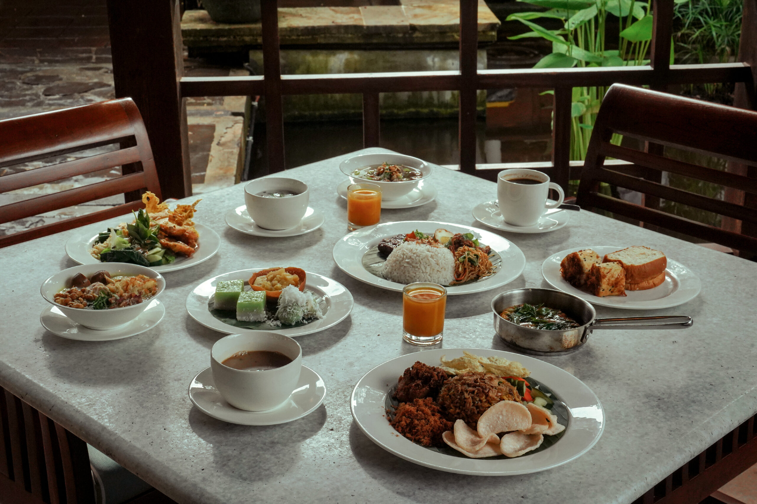 Grand Hyatt Bali breakfast