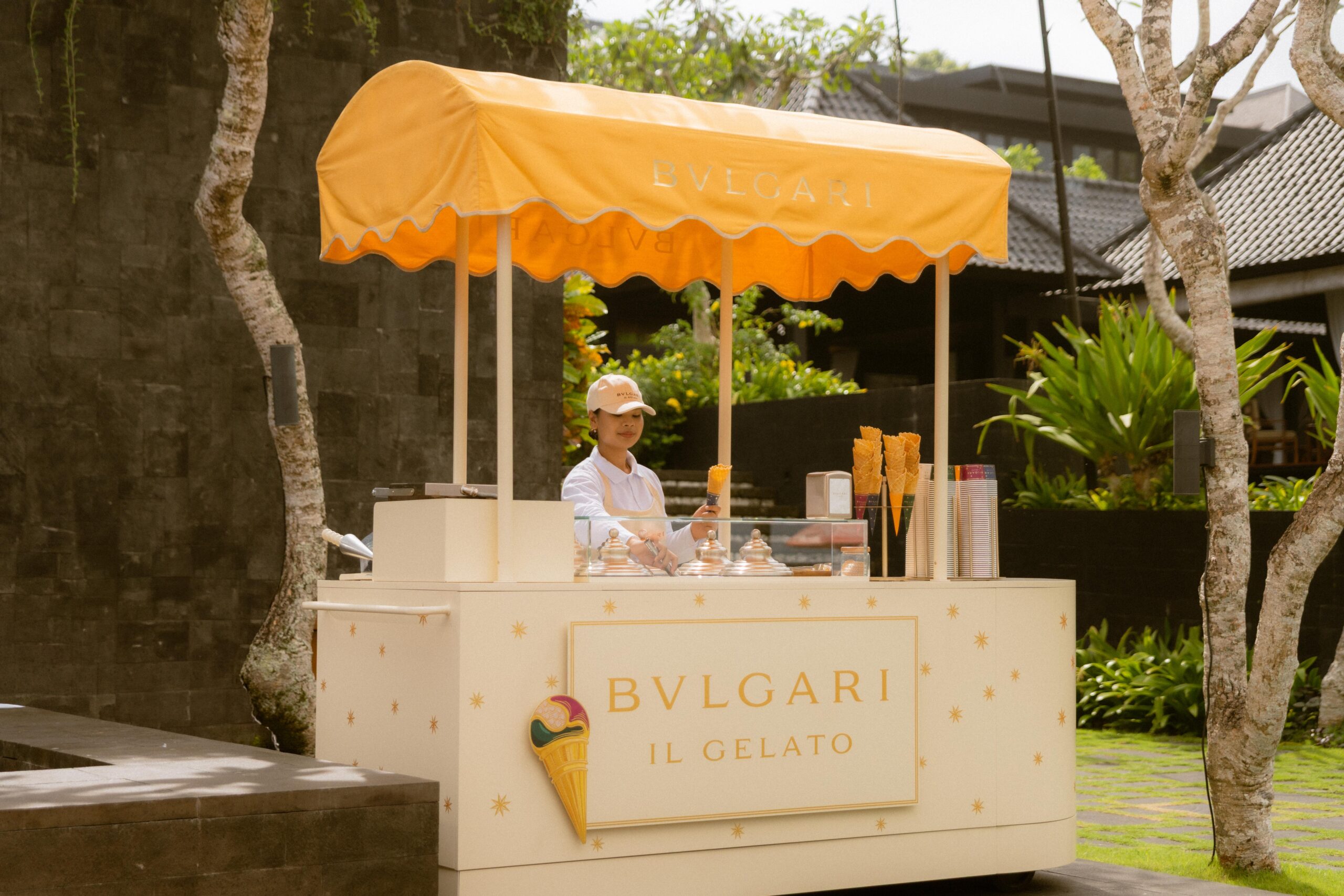 Gelato Bar at Bvlgari Resort Bali