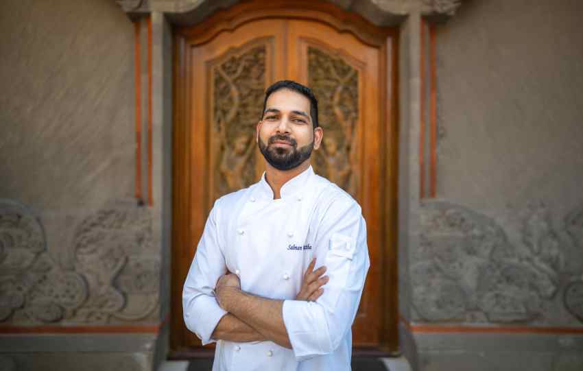 new pastry chef salman pathan padma resort legian