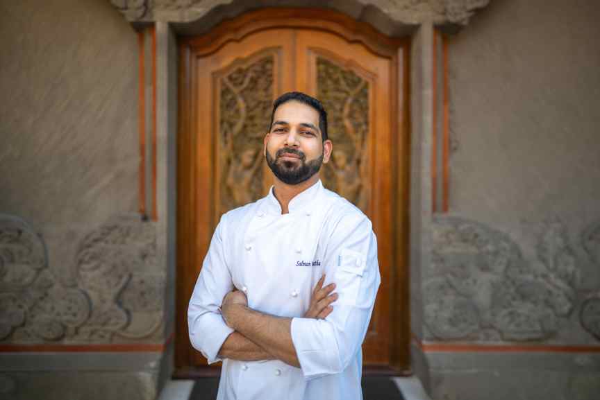 new pastry chef salman pathan padma resort legian
