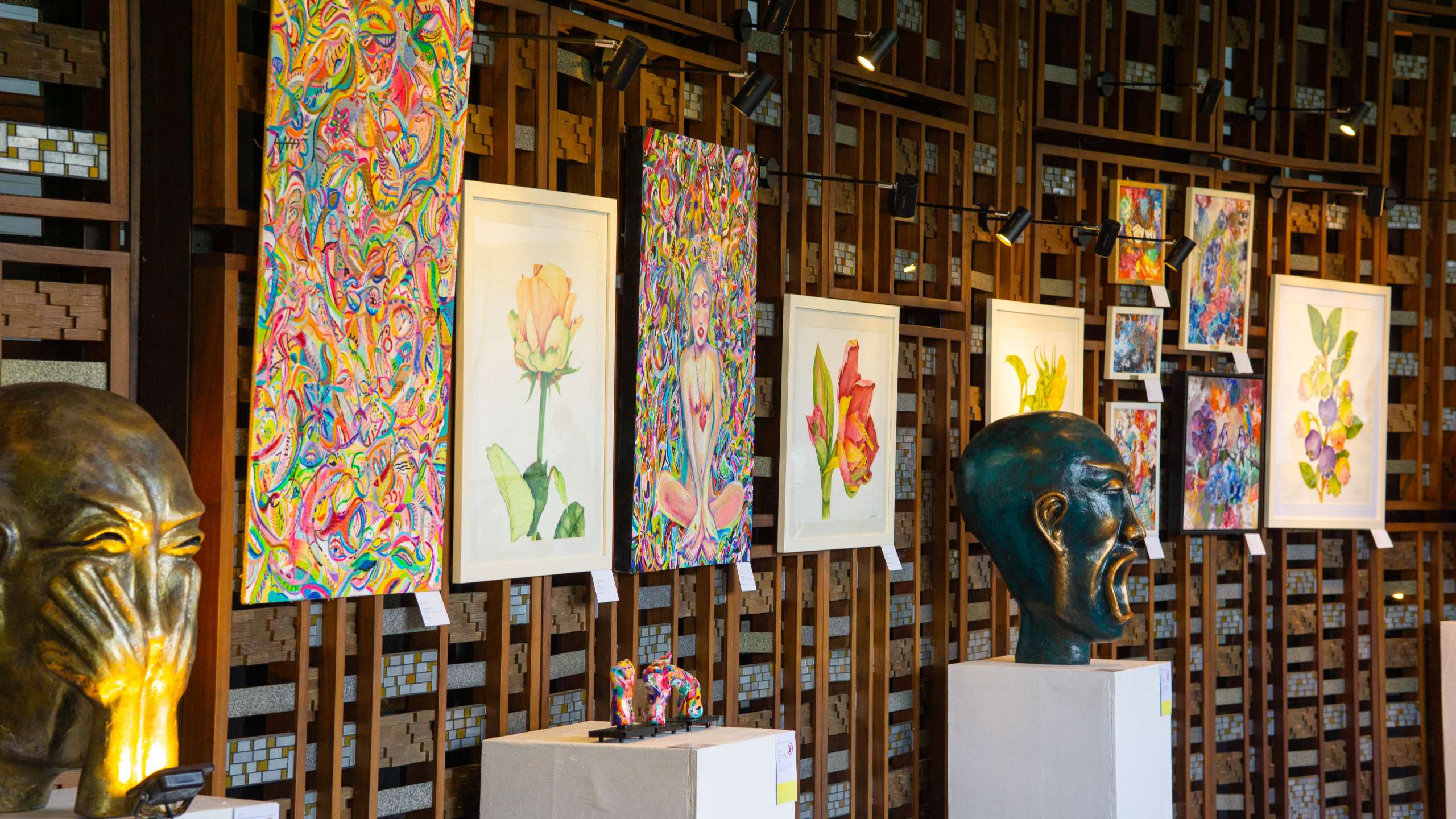 suara warna art showcase westin ubud x ypk bali