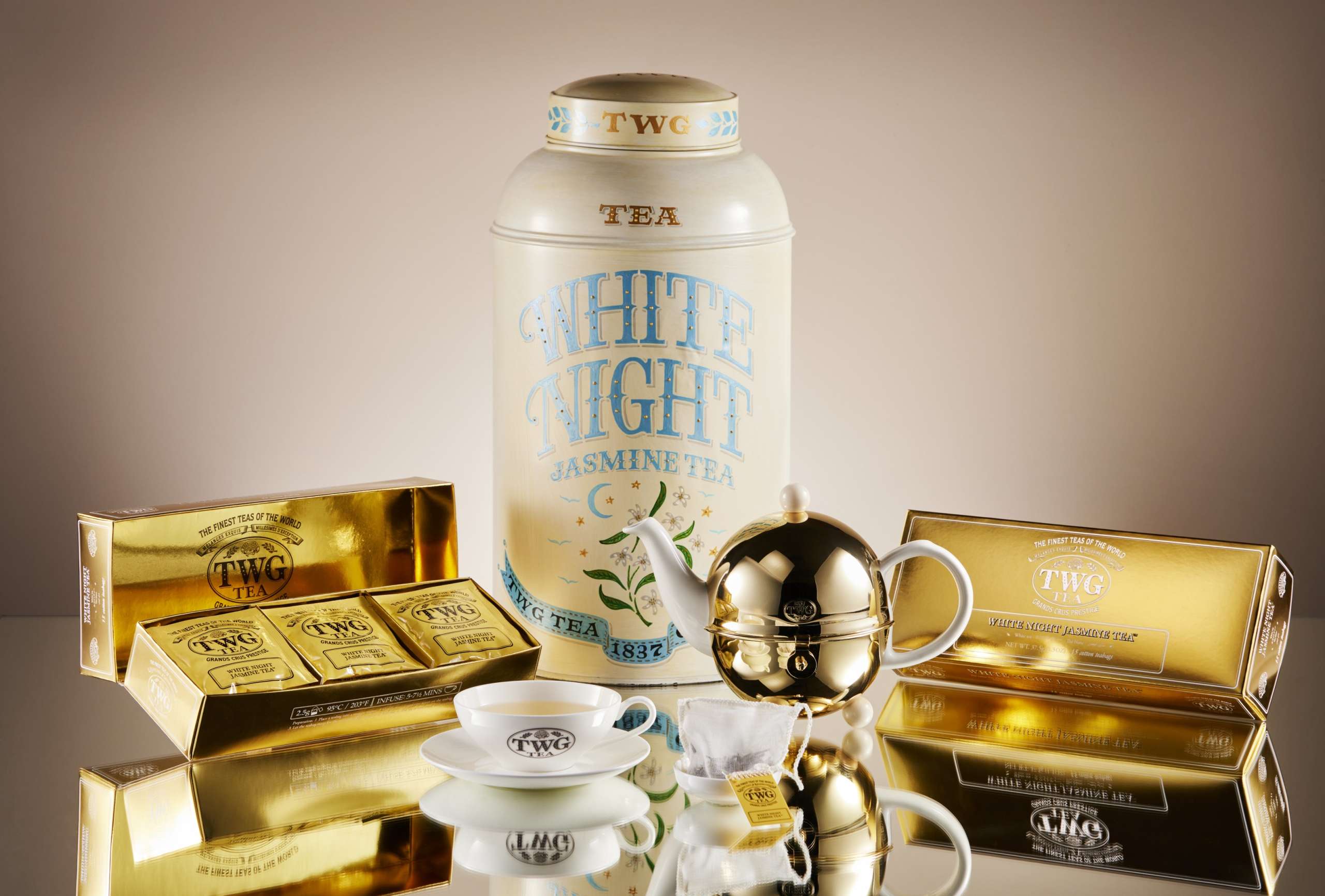 twg white tea collection